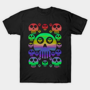 Tropical skulls T-Shirt